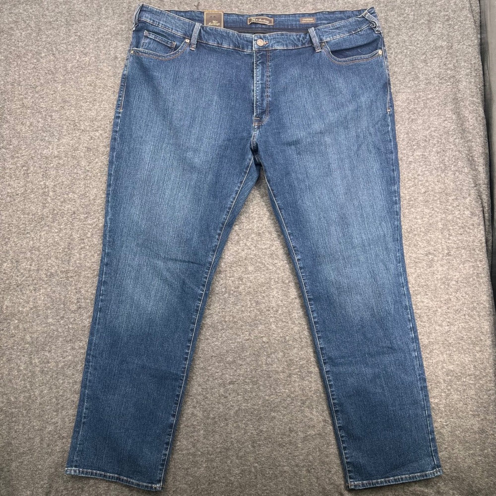 34 Heritage Charisma Mens Jeans 50‎ Dark Wash Straight Leg Comfort Rise New